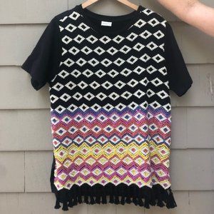 Dries Van Noten vintage frigged tunic